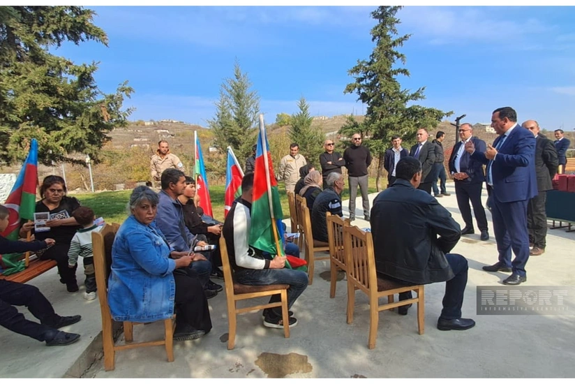 Növbəti köç karvanları Daşbulaq və Badaraya çatıb, açarlar təqdim edilib - YENİLƏNİB