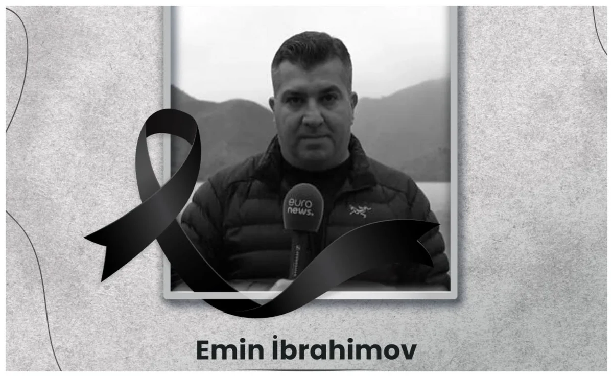MEDİA jurnalist Emin İbrahimovun vəfatı ilə bağlı başsağlığı yayıb