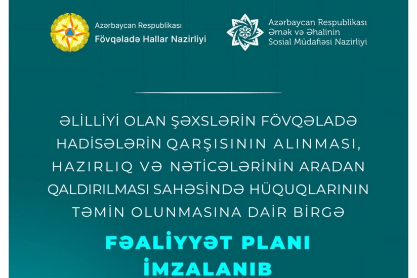 Əlilliyi olan şəxslər üçün erkən xəbərdarlıq tətbiqi yaradılacaq