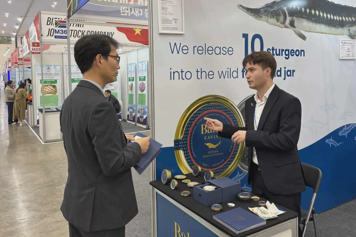 Azerbaijan Fish Farm Represented Azerbaijan at Busan International Seafood & Fisheries Expo 2025