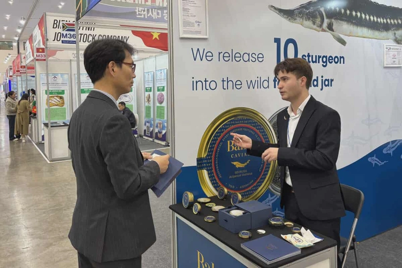 Azerbaijan Fish Farm Represented Azerbaijan at Busan International Seafood & Fisheries Expo 2025