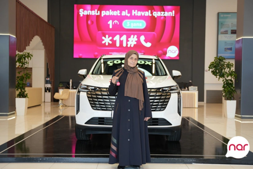 Zaqatala sakini Nardan avtomobil qazanıb