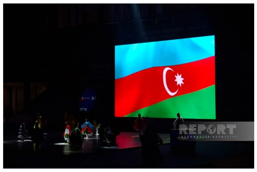 Gəncədə aerobika gimnastikası üzrə Avropa çempionatının açılış mərasimi keçirilib