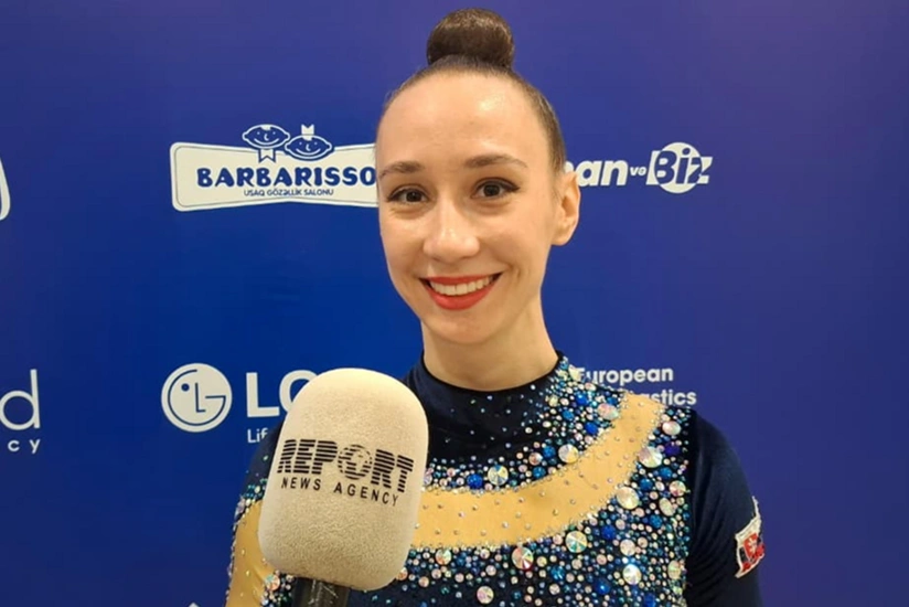 Slovakiyalı gimnast: Gəncədəki Avropa çempionatı yüksək səviyyədə təşkil olunub