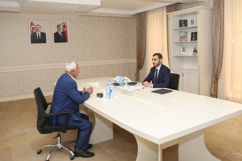 DSMF sədri Cəlilabadda vətəndaş qəbulu keçirib