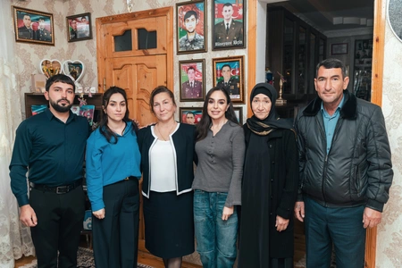 Leyla Aliyeva visits family of martyrs and several social facilities in Mingachevir