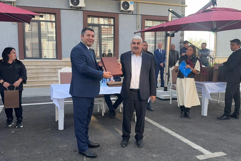 Another group of former IDPs arrives in Agali village in Azerbaijan's Zangilan district