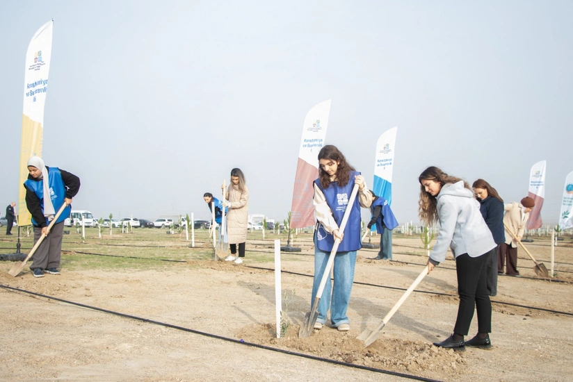 Türkiyənin Gələcəyə nəfəs! çağırışı ilə Azərbaycanda 111 min 111 ağac əkilib