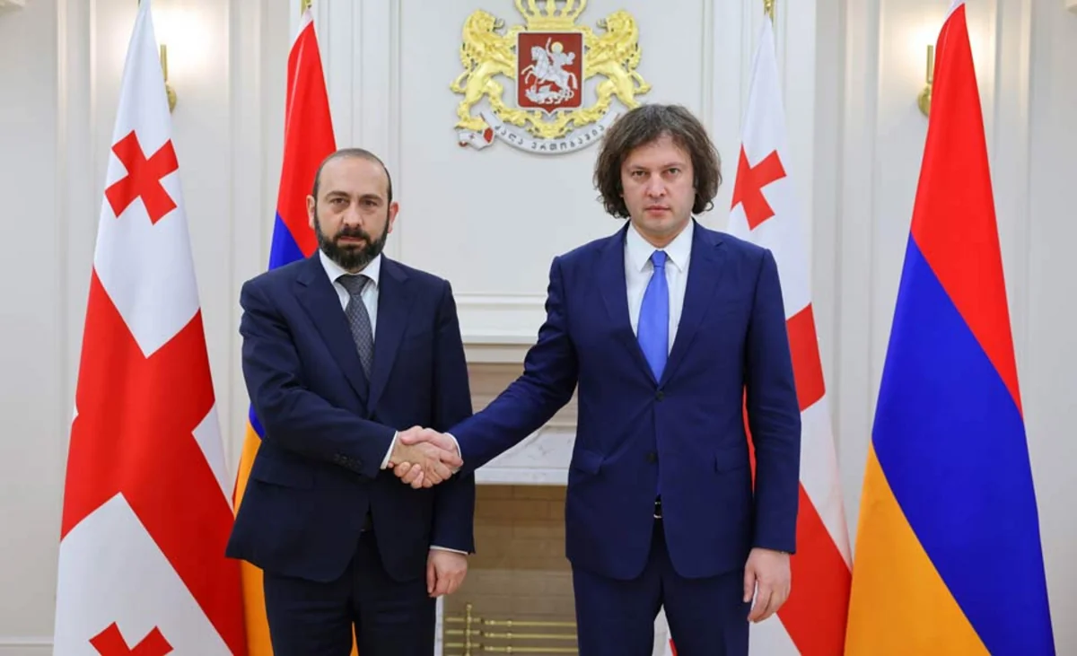 Kobakhidze and Mirzoyan discuss transit potential of Georgia and Armenia