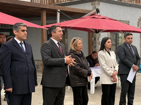 Növbəti köç karvanı Zəngilanın Məmmədbəyli kəndinə çatıb, açarlar təqdim edilib - YENİLƏNİB