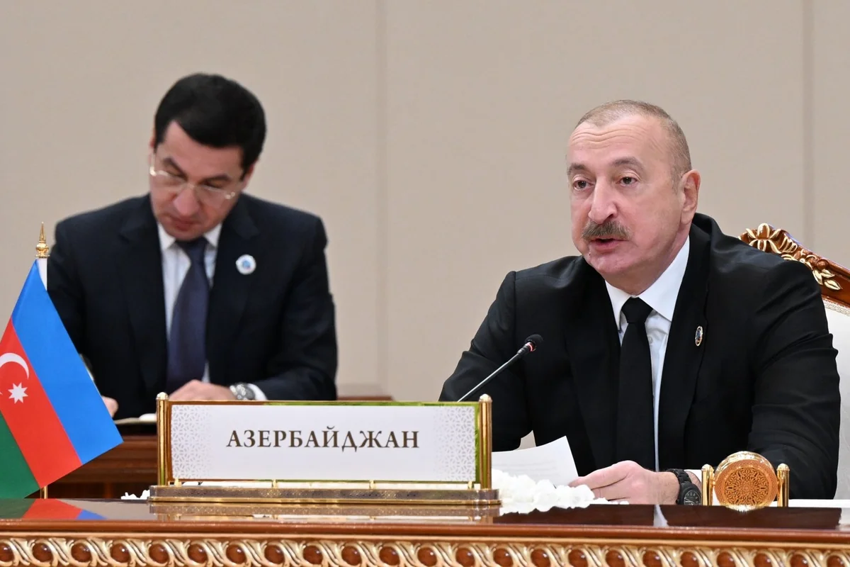 President Ilham Aliyev attending 7th Consultative Meeting of Central Asian Heads of State