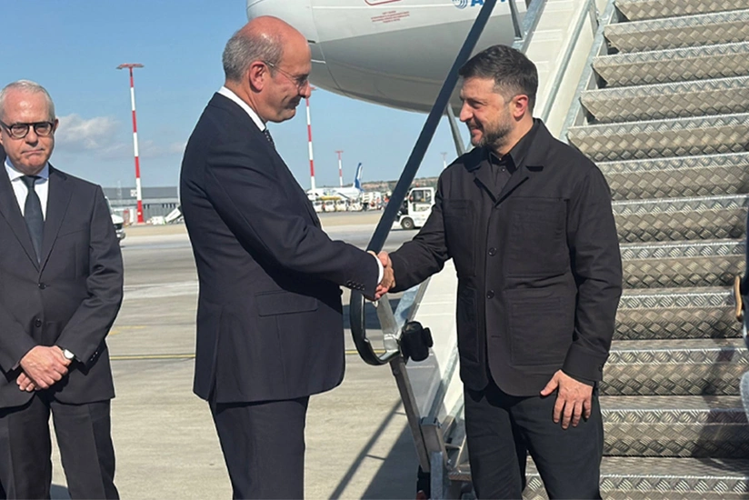 Зеленский прибыл с официальным визитом в Афины