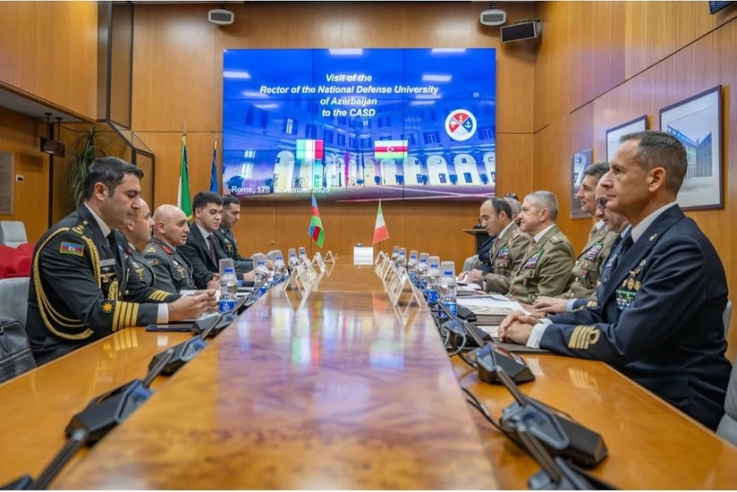 Azərbaycanla İtaliya hərbi təhsil sahəsində əməkdaşlığın genişləndirilməsini müzakirə edib