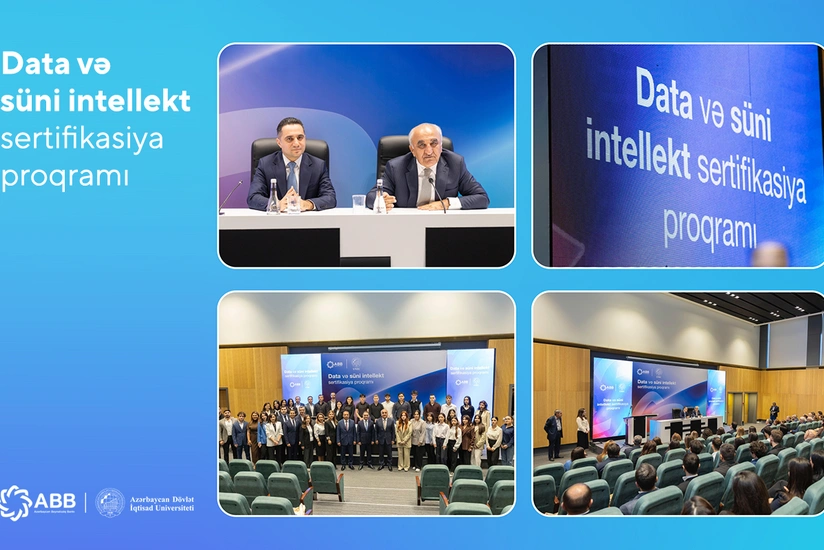 ABB UNEC-lə birlikdə Data və süni intellekt sertifikasiya proqramını təqdim etdi