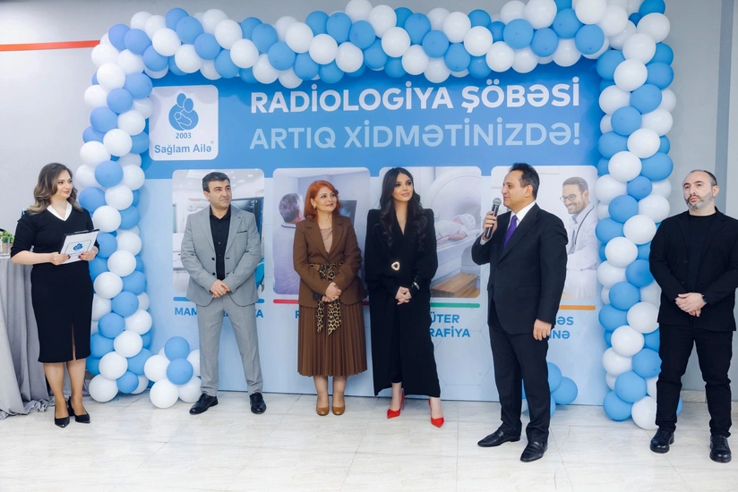 SAĞLAM AİLƏ Tibb Mərkəzinin Gəncə filialında Radiologiya şöbəsi fəaliyyətə başlayıb
