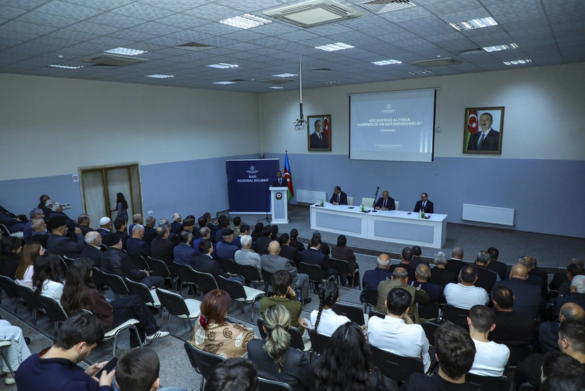 Sabunçuda Bir bayraq altında həmrəylik və vətənpərvərlik mövzusunda konfrans keçirilib