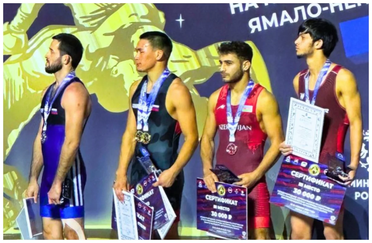 Azərbaycan güləşçisi Rusiyadakı turnirdə qızıl medal qazanıb