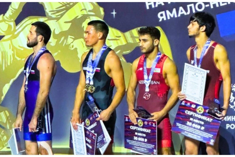 Azərbaycan güləşçisi Rusiyadakı turnirdə qızıl medal qazanıb