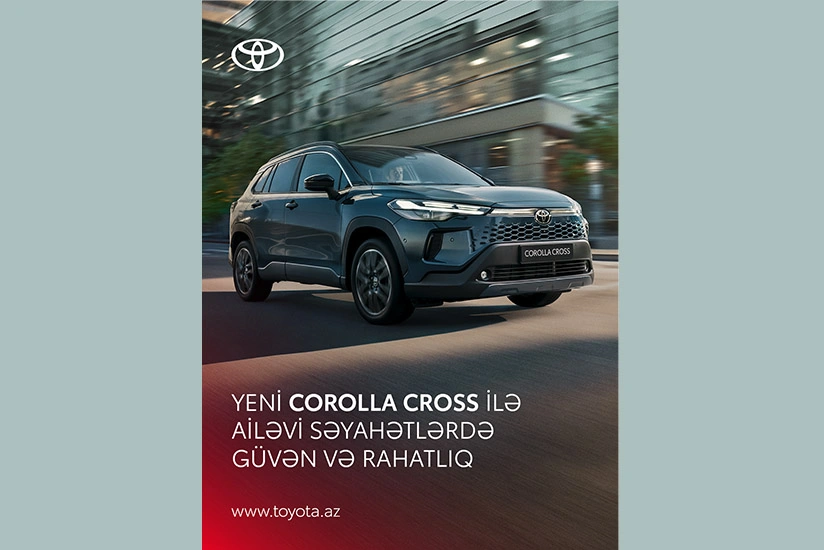 Yeni Corolla Cross yenilənmiş SUV üslubu ilə qarşınızdadır