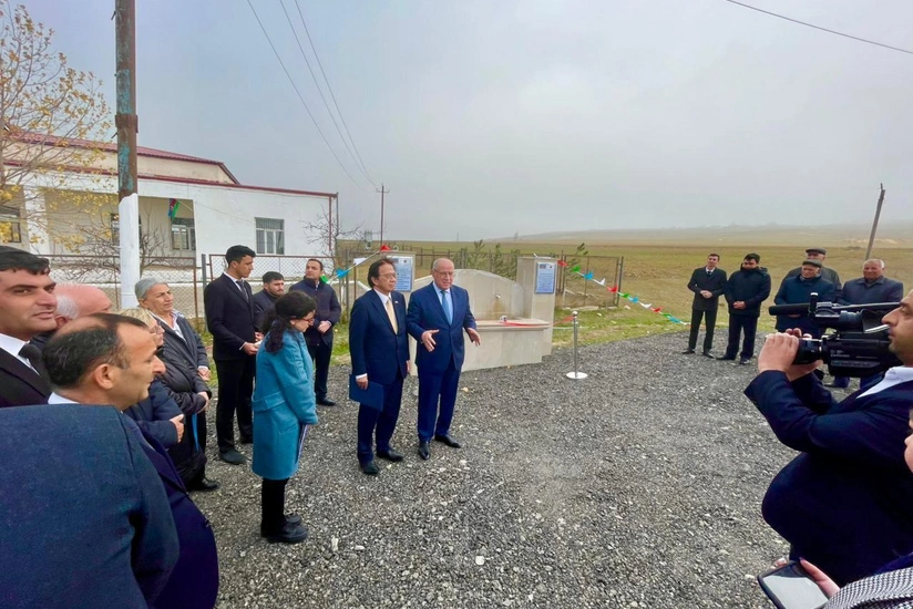 Azərbaycan və Yaponiya Qobustanda içməli su sistemi layihəsini təqdim edib