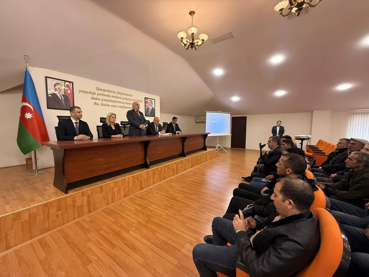 Kəlbəcər şəhərinin sakinləri sosial müdafiə tədbirləri ilə bağlı maarifləndirilib