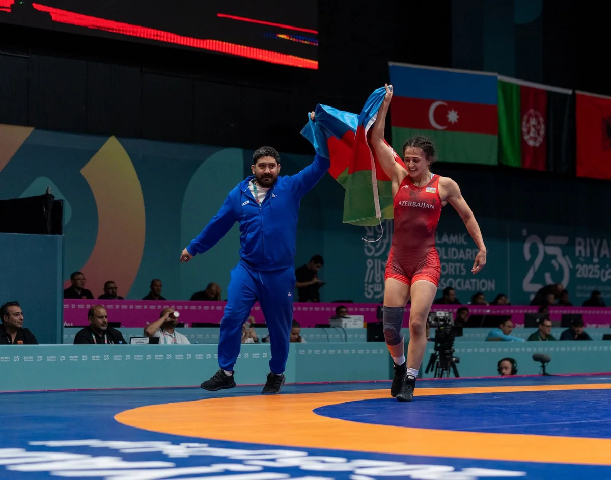 Азербайджанская женщина-борец выиграла золото Исламиады - ОБНОВЛЕНО
