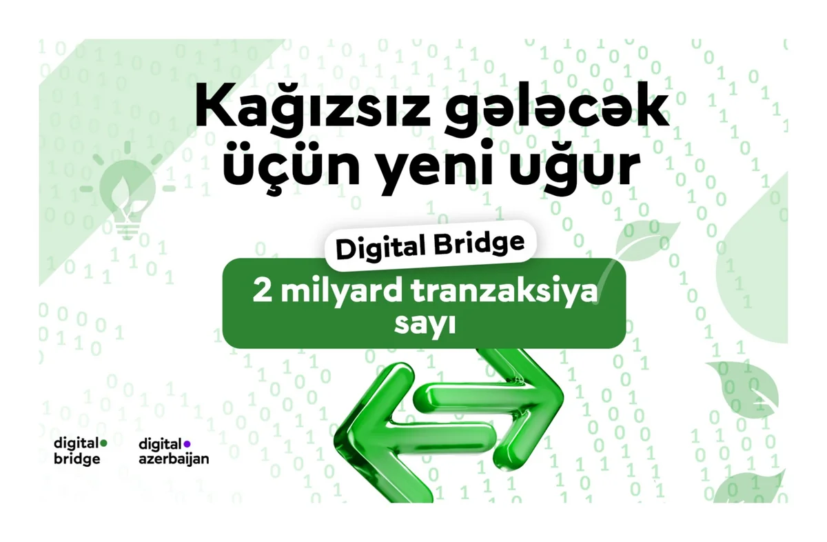Dövlət qurumları arasında məlumat mübadiləsinin həcmi 2 milyardı keçib