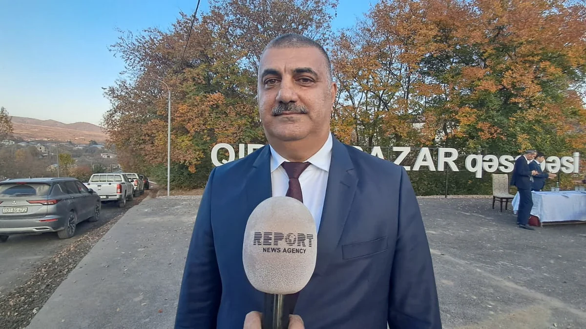 Eldar Seyidov: Hadrut, Sos və Qırmızı Bazarda infrastruktur layihələri həyata keçirilir