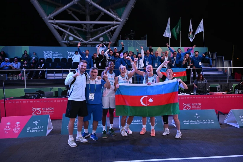 Азербайджанская сборная по баскетболу 3х3 взяла золото Исламиады