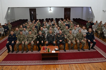 Turkish National Defense University's delegation visits Azerbaijan