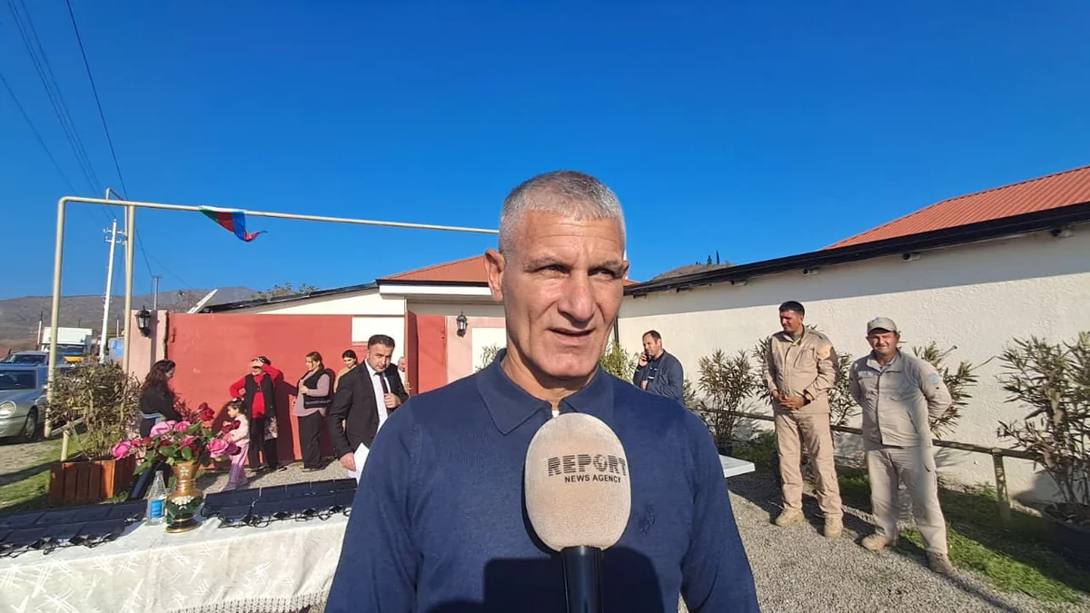 Sos sakini: Yenidən qurulan kəndimizə böyük sevinc hissi ilə qayıdırıq