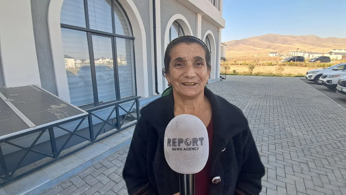 Xıdırlı sakini: İllər boyu həsrətini çəkdiyimiz doğma ocaqda firavan yaşayacağıq
