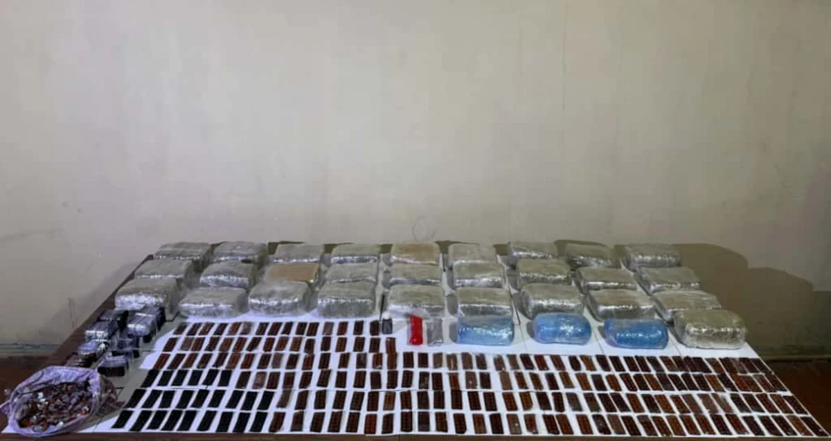 İrandan Azərbaycana PUA ilə 33 kiloqramdan çox narkotikin keçirilməsinin qarşısı alınıb