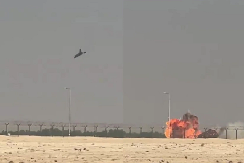 Hindistan HHQ-nin qırıcısı Dubai Airshow 2025də qəzaya uğrayıb