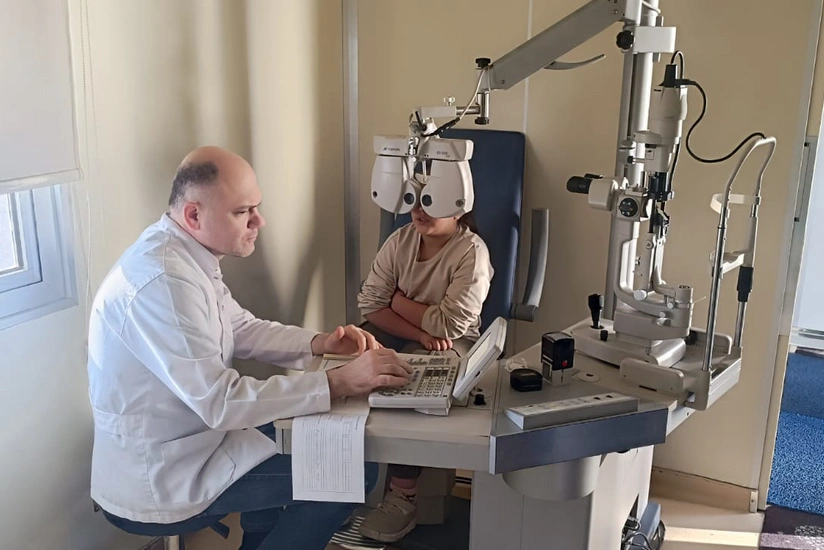 Xocalıda 160-a yaxın sakinin göz müayinəsi aparılıb