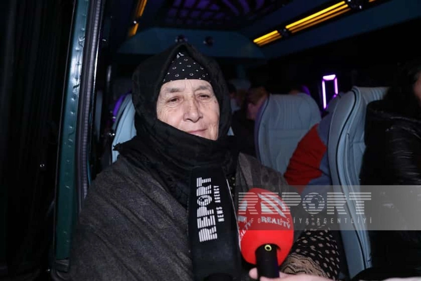 Horovluya qayıdan şəhid anası: Orada yaşayacaq, öləndə də orada öləcəyəm