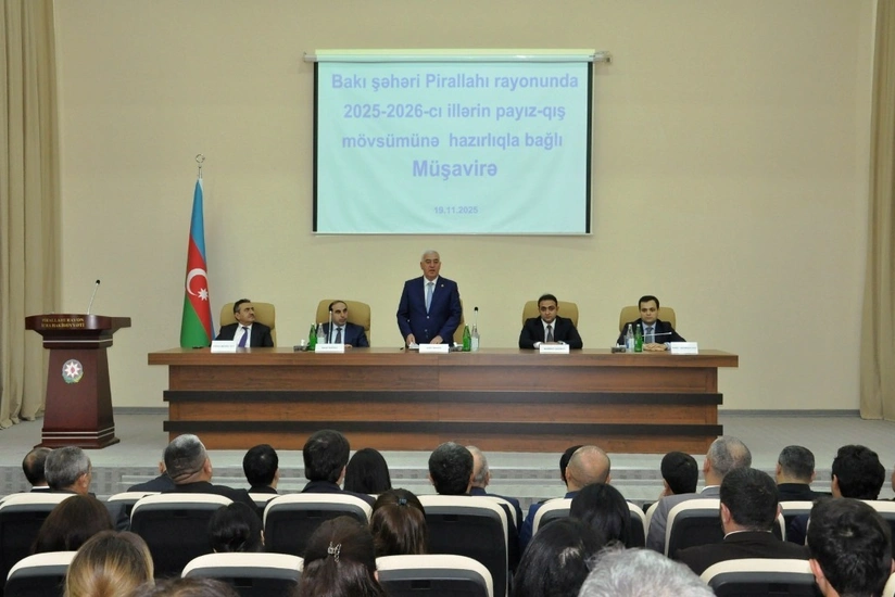 Xəzər, Pirallahı və Qaradağda qarlı havalara hazırlıqla bağlı müşavirələr keçirilib