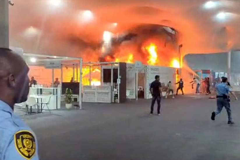 При пожаре на COP30 в Белене пострадали более 10 человек