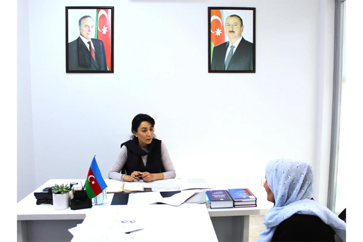 Səbinə Əliyeva Bakıda vətəndaş qəbulu keçirib
