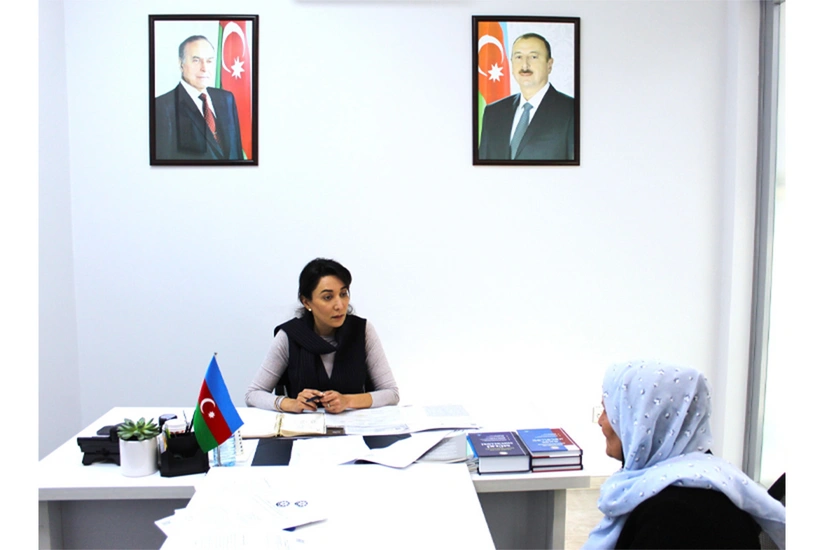 Səbinə Əliyeva Bakıda vətəndaş qəbulu keçirib