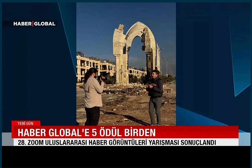 Türkiyənin Haber Global telekanalı beş mükafata layiq görülüb