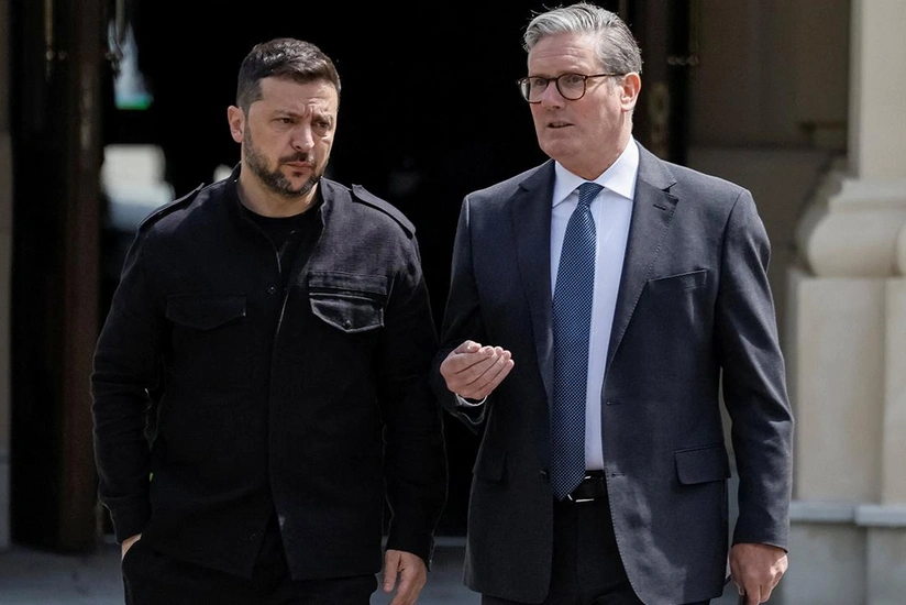 Зеленский обсудил со Стармером подготовку к завтрашней встрече в Женеве