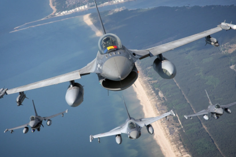 Румынские ВВС поднимали F-16 из-за атаки РФ на Одесскую область