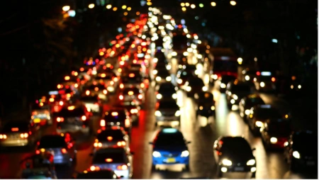 На 104-м километре трассы Баку–Газах затруднено движение транспорта