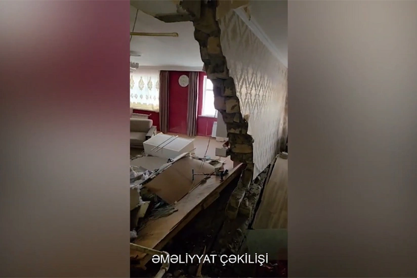 Goranboyda yaşayış binasındakı uçqunda xəsarət alanların vəziyyətləri orta ağırdır - YENİLƏNİB-2