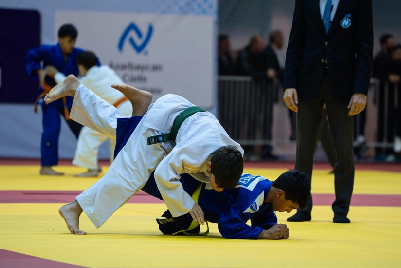 Bakıda keçirilən 14 yaşadək yeniyetmə cüdoçular arasında liqa yarışına yekun vurulub