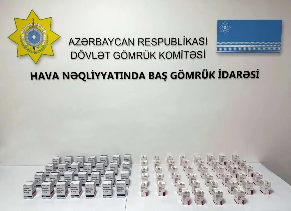 Hindistandan Azərbaycana qanunsuz yolla dərman gətirilməsinin qarşısı alınıb
