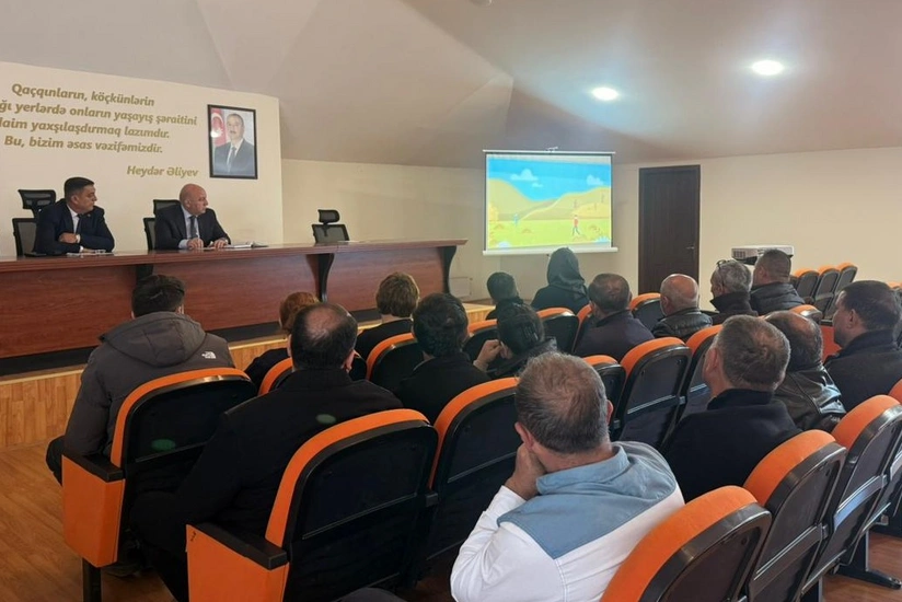 Məmmədbəyli və Xanabad kəndlərinin sakinləri mina təhlükəsi ilə bağlı maarifləndirilib