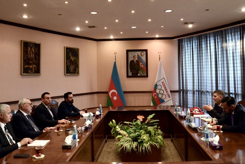 MOK-da Şimali Kipr Türk Pespublikası ilə idman əlaqələrinin genişləndirilməsi müzakirə olunub