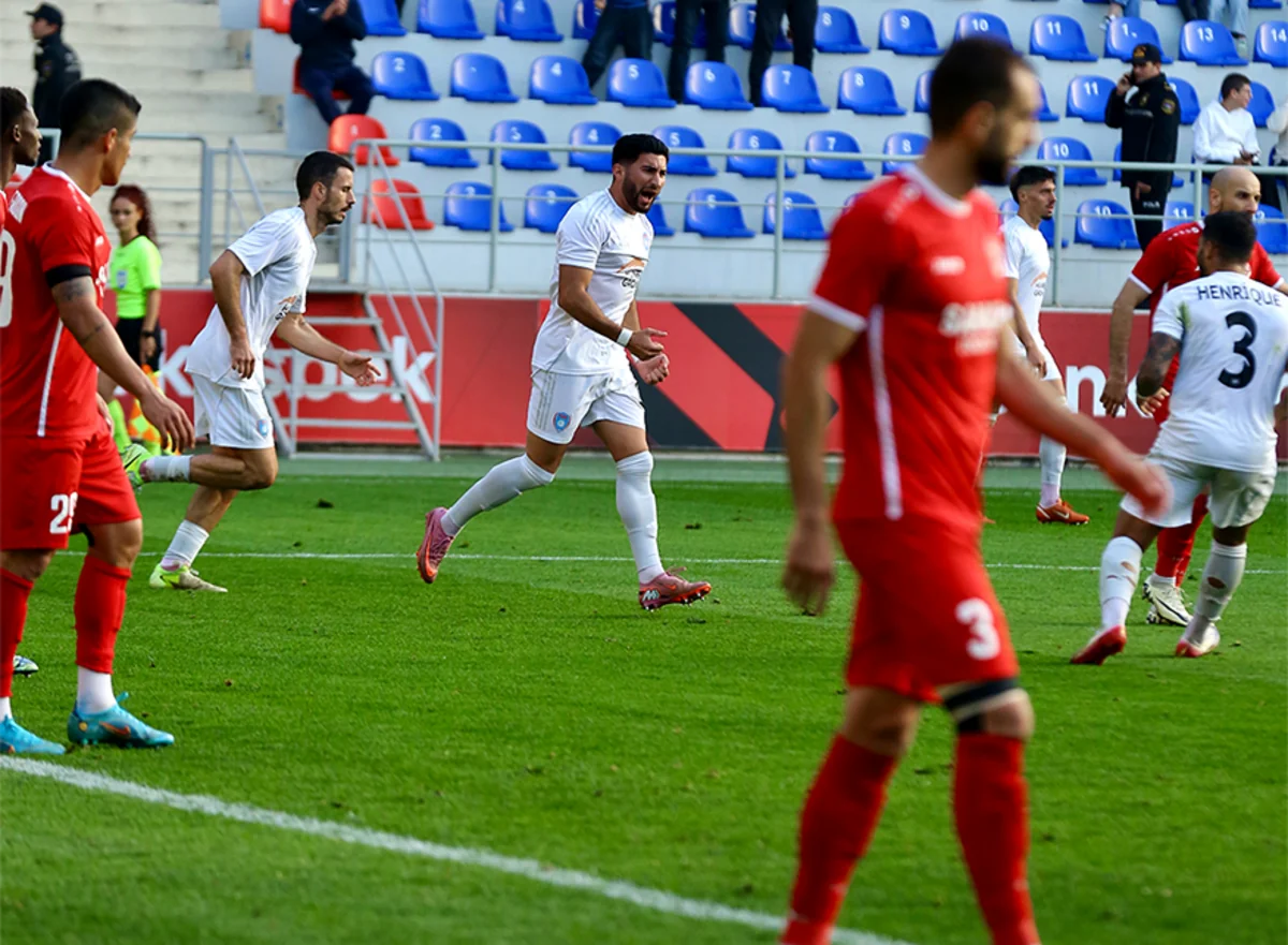 Turan Tovuz Azərbaycan çempionatında yubiley qolunu vurub